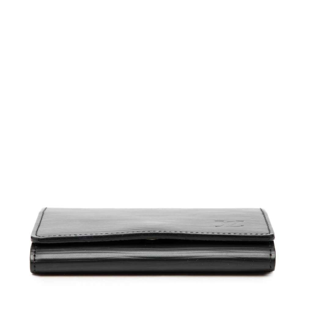 Louis Vuitton Epi Envelope Business Card Holder Black Leather Very good condition - Inside View