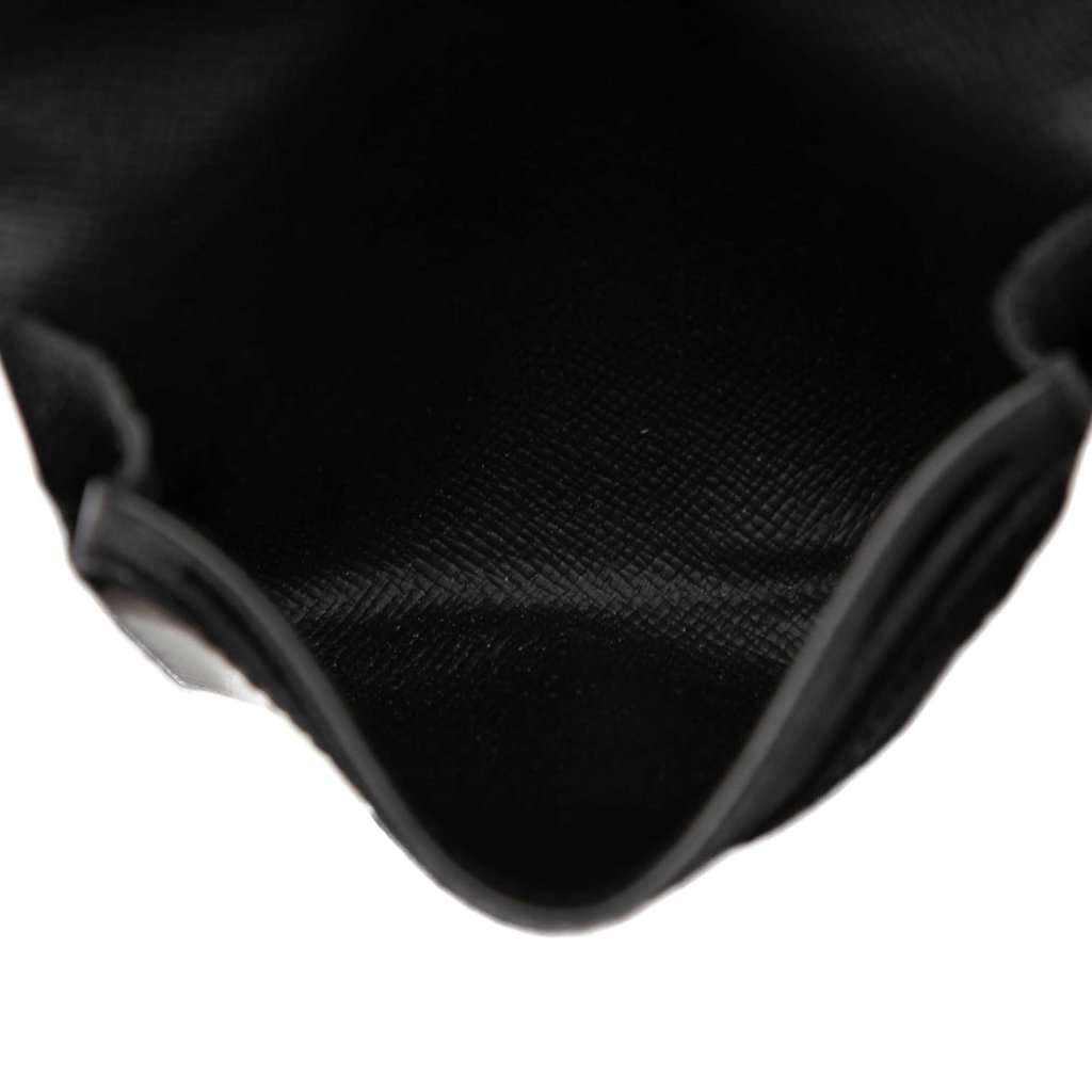 Louis Vuitton Epi Envelope Business Card Holder Black Leather Very good condition - Box View