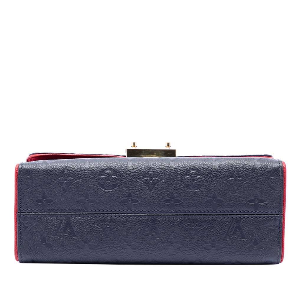 Louis Vuitton Monogram Empreinte Saint Sulpice PM Blue Leather Very good condition - Inside View