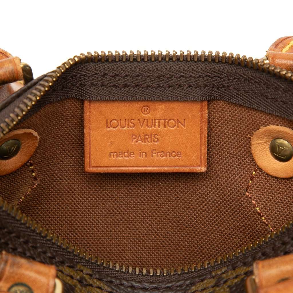 Louis Vuitton Monogram Mini Speedy HL Brown Very good - Box View