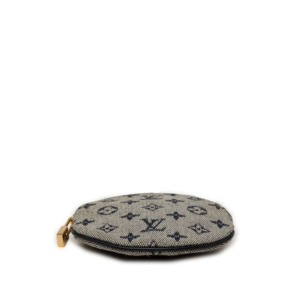 Louis Vuitton Monogram Mini Lin Round Coin Purse MultiColor Very good - Inside View
