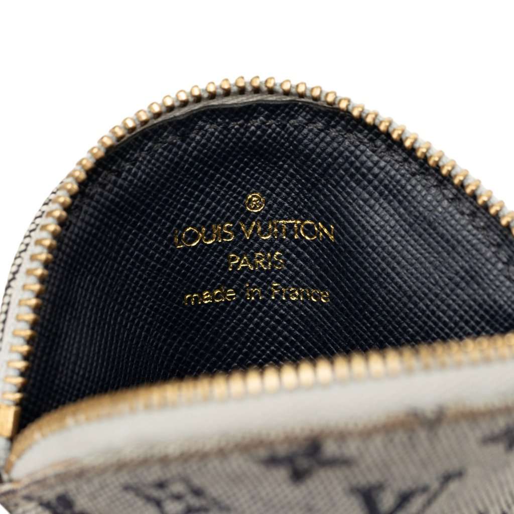 Louis Vuitton Monogram Mini Lin Round Coin Purse MultiColor Very good - Box View