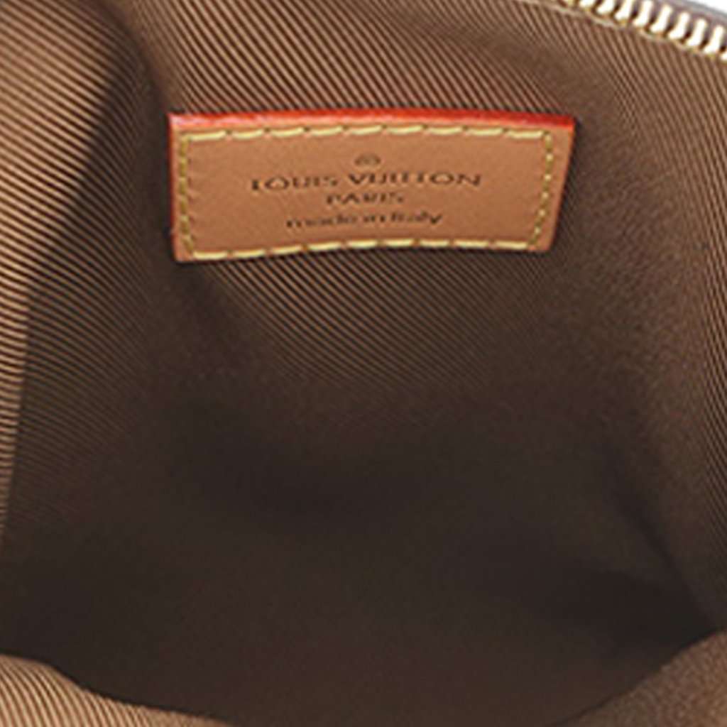 Louis Vuitton Monogram Utility Phone Sleeve Brown Very good - Model View