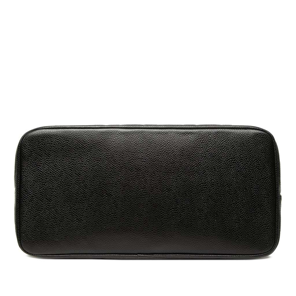 Chanel Caviar Medallion Tote Black Leather Very good condition - Inside View
