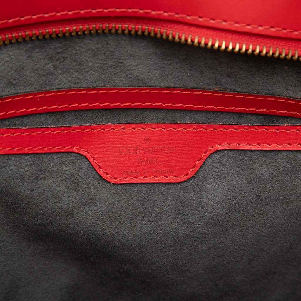 Louis Vuitton Epi Saint Jacques PM Short Strap Red Leather Good condition - Box View