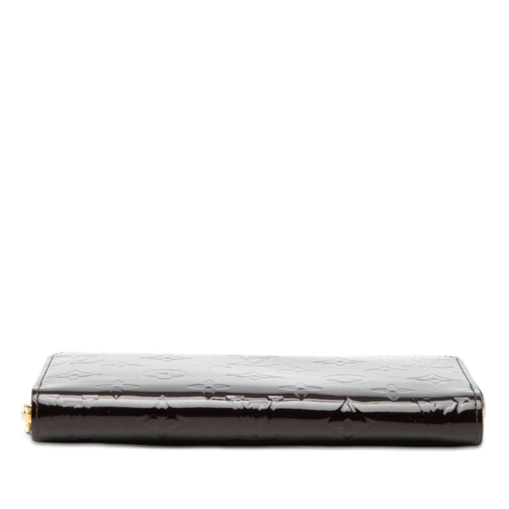 Louis Vuitton Monogram Vernis Zippy Long Wallet Purple Leather Very good condition - Inside View