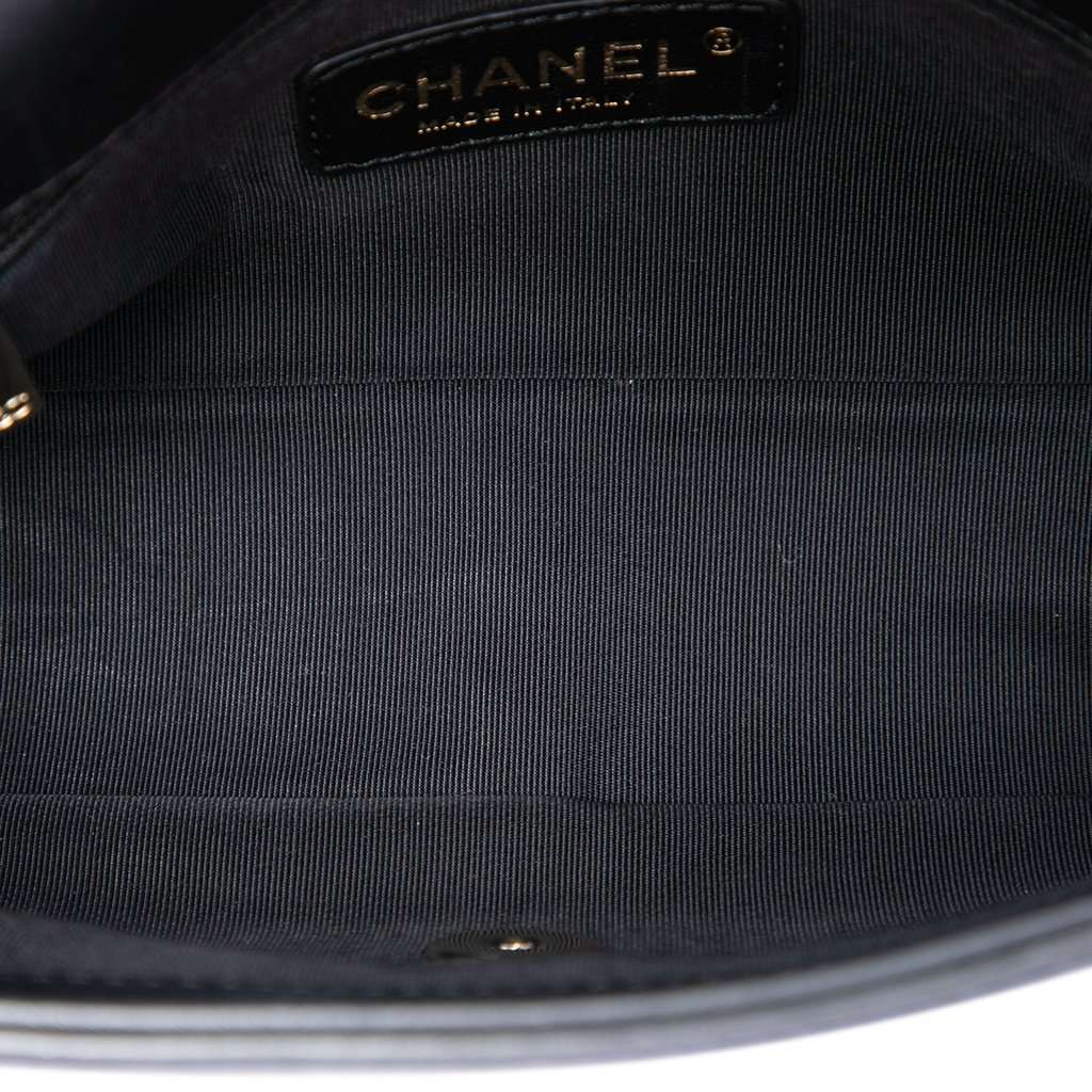 Chanel Mini Tricolor Lambskin Graphic Flap Yellow Leather Very good condition - Model View
