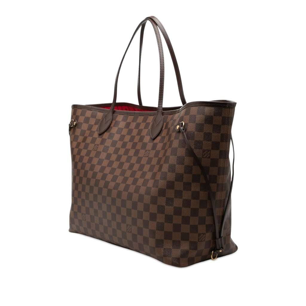 Louis Vuitton Damier Ebene Neverfull GM Brown Very good condition - Back View