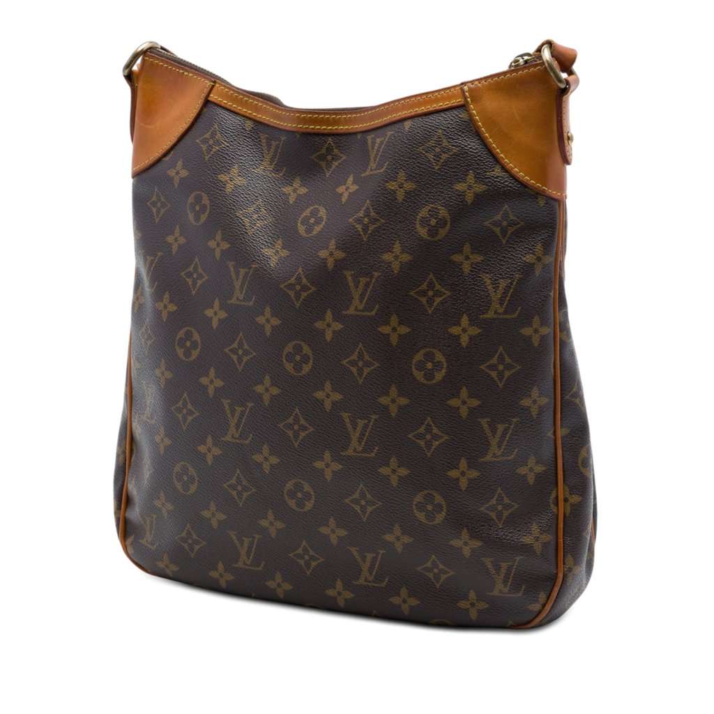 Louis Vuitton Monogram Odeon MM Brown Very good condition - Back View