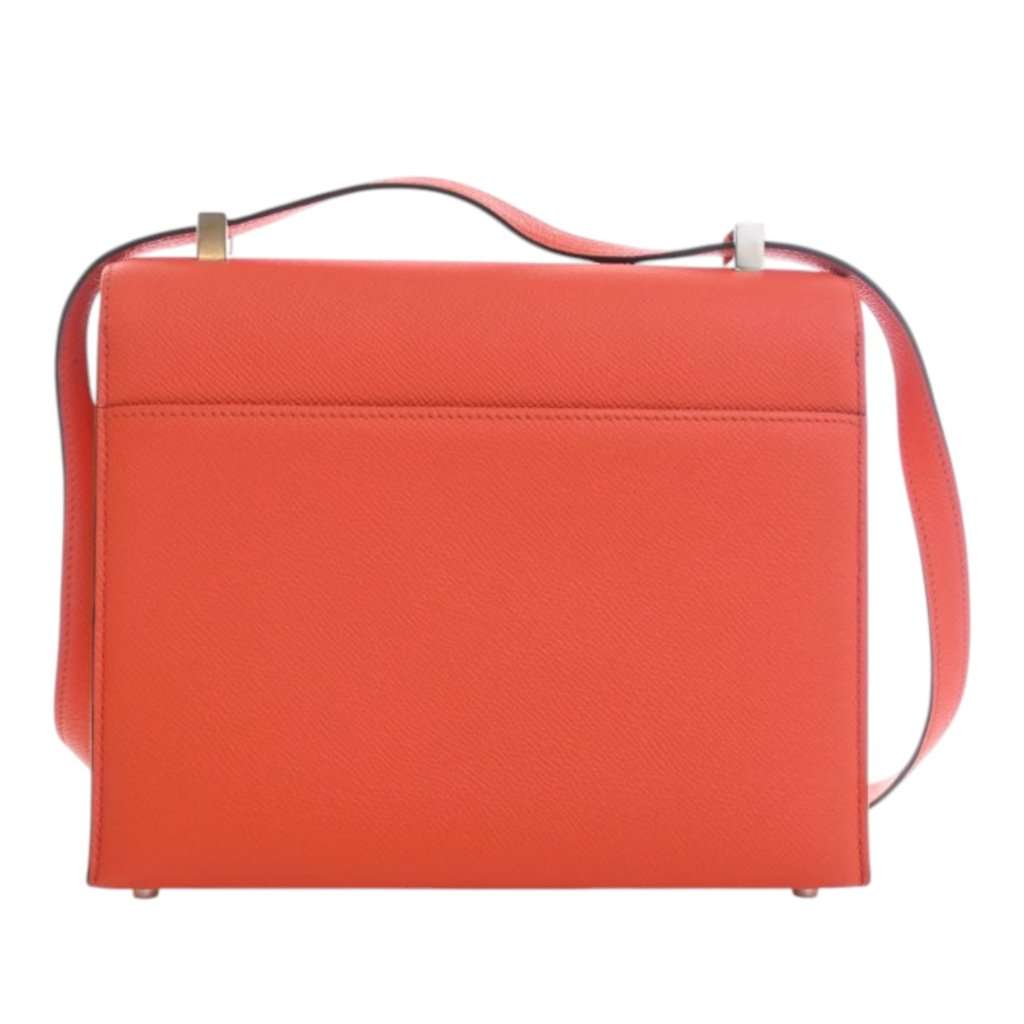 Hermès Epsom Verrou 23 Orange Leather Very good - Model View