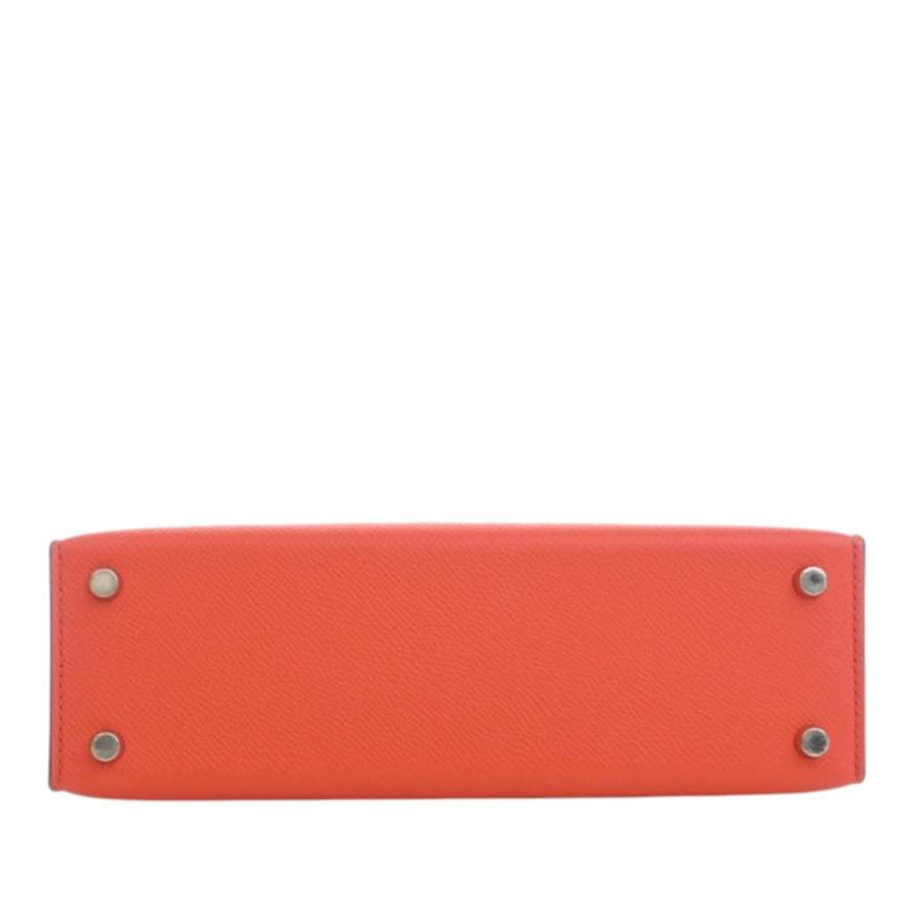 Hermès Epsom Verrou 23 Orange Leather Very good - Box View