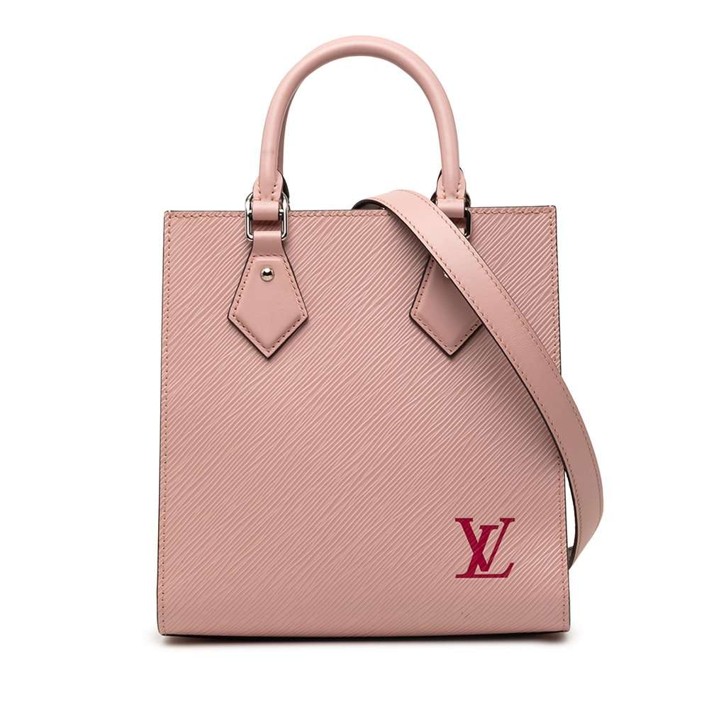 Louis Vuitton Epi Sac Plat BB Pink Leather Very good condition - Front View