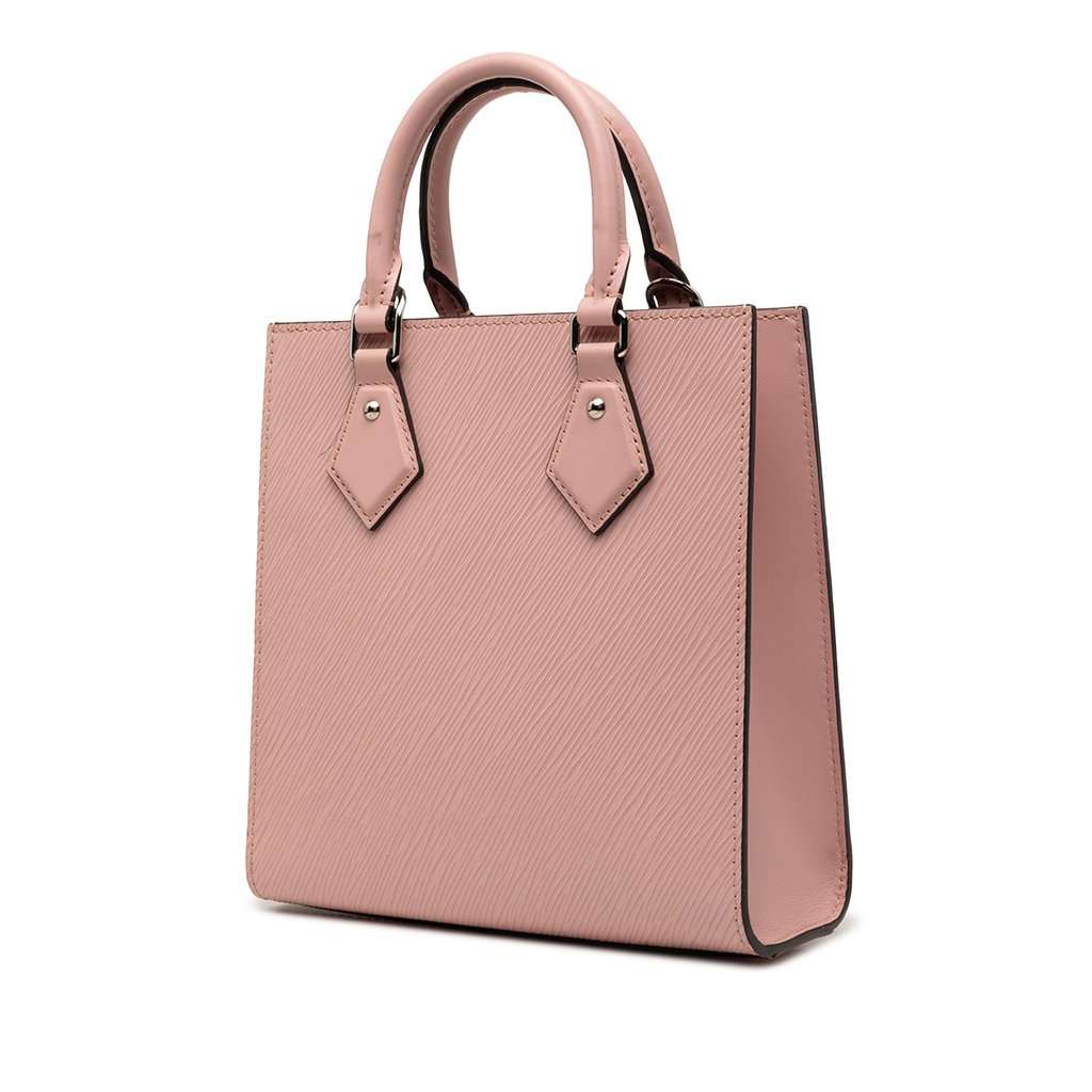 Louis Vuitton Epi Sac Plat BB Pink Leather Very good condition - Back View