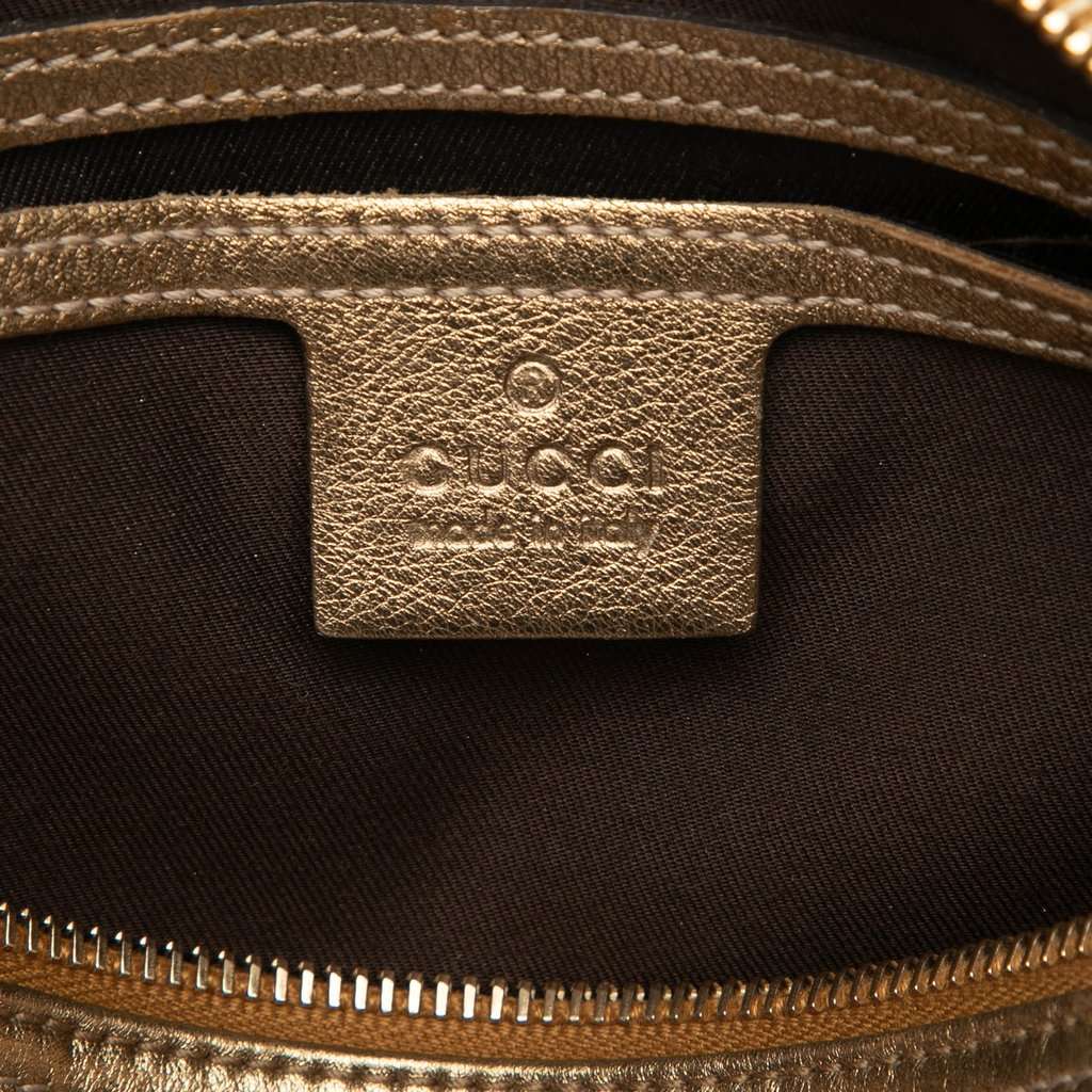 Gucci Small GG Crystal Joy Boston Bag Beige Very good - Box View