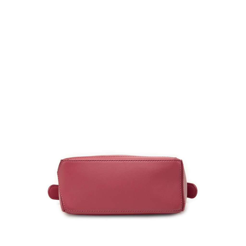 LOEWE Mini Calfskin Puzzle Satchel Pink Leather Very good condition - Inside View