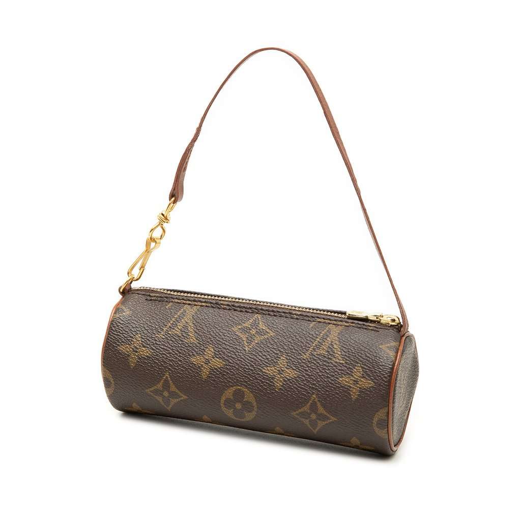 Louis Vuitton Monogram Papillon Pochette Brown Very good - Back View