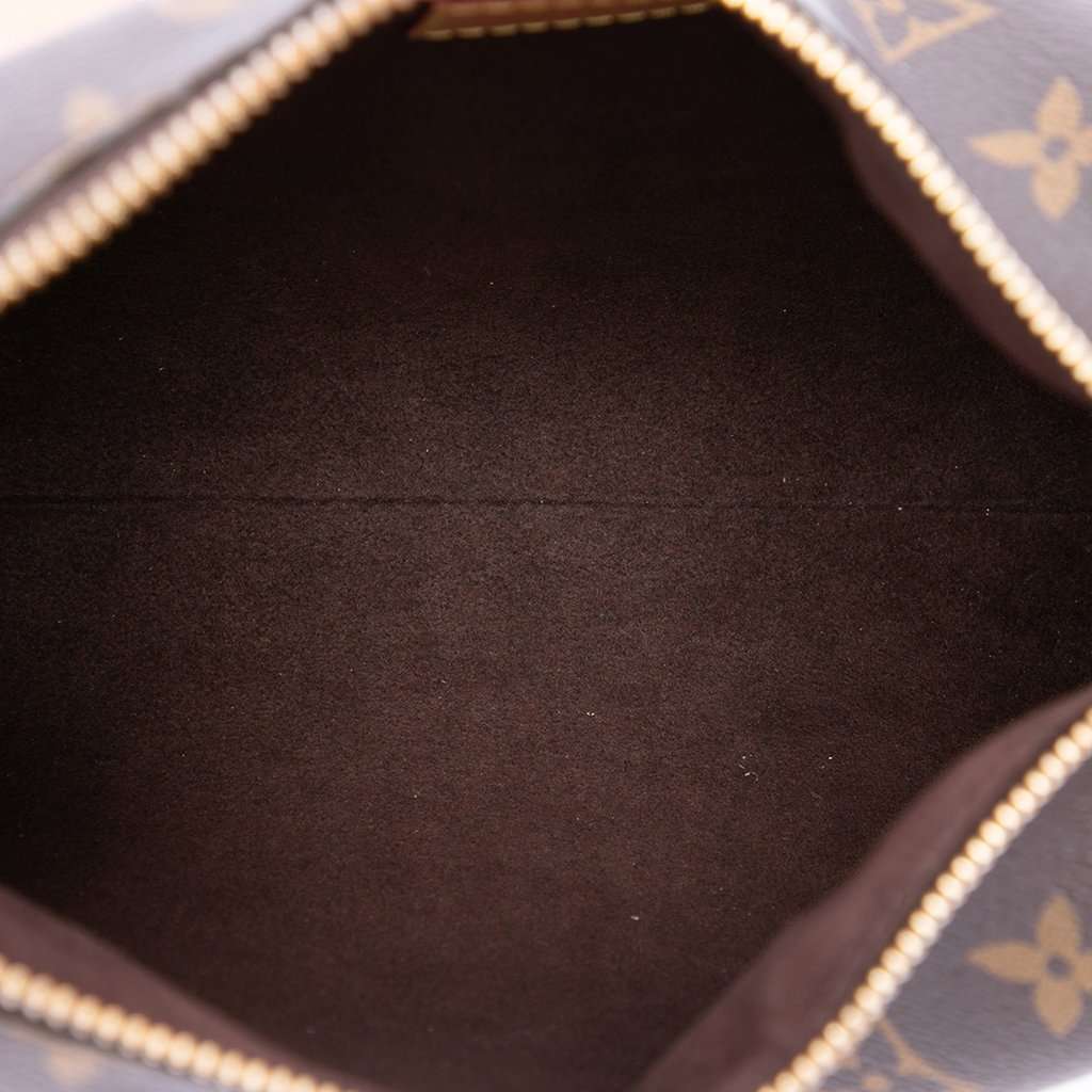 Louis Vuitton Monogram Side Trunk MM Brown Very good - Model View