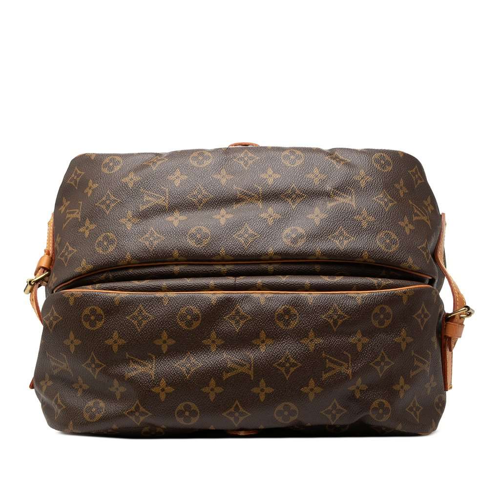 Louis Vuitton Monogram Saumur 35 Brown Very good - Inside View