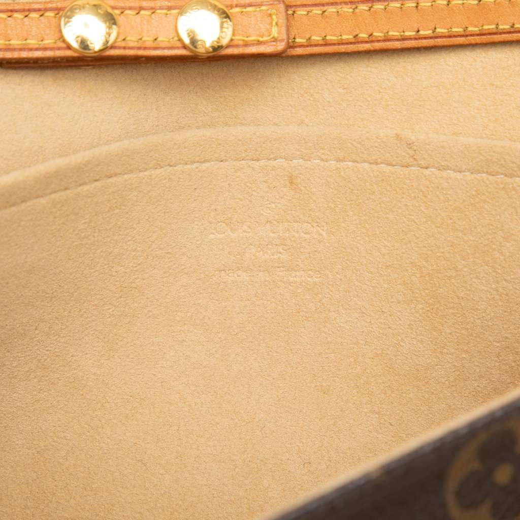 Louis Vuitton Monogram Pochette Twin GM Brown Very good condition - Box View