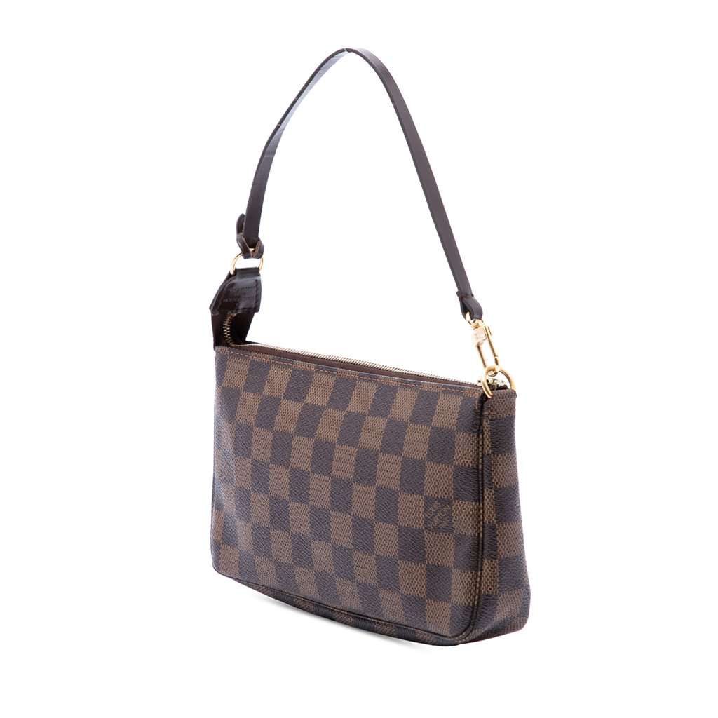 Louis Vuitton Damier Ebene Pochette Accessoires Brown Very good - Back View