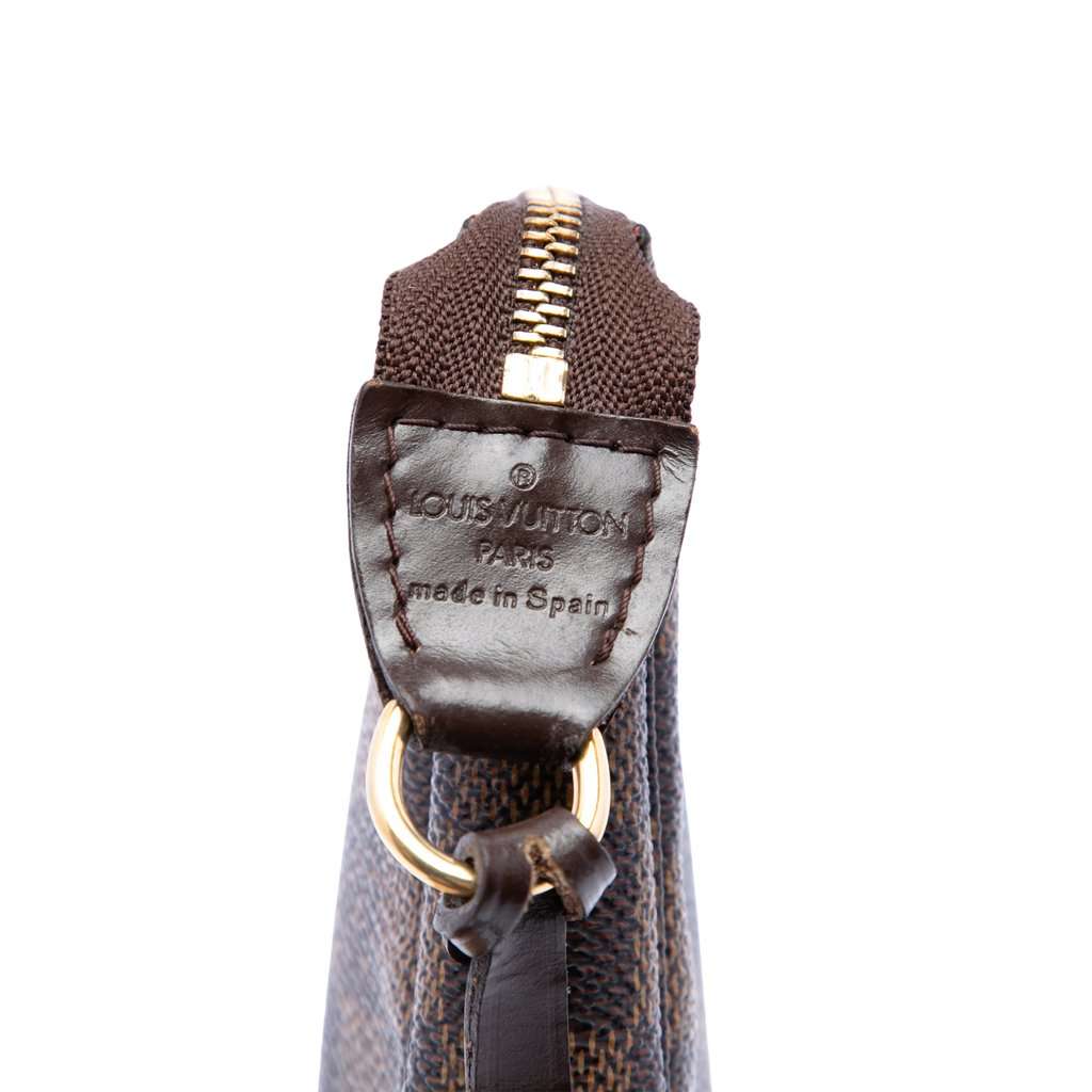 Louis Vuitton Damier Ebene Pochette Accessoires Brown Very good - Box View