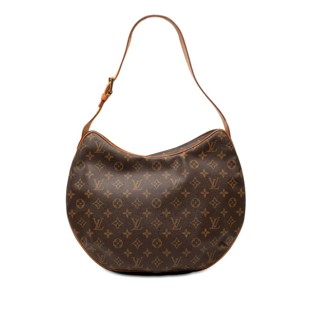 Louis Vuitton Monogram Croissant GM Brown Good condition - Front View