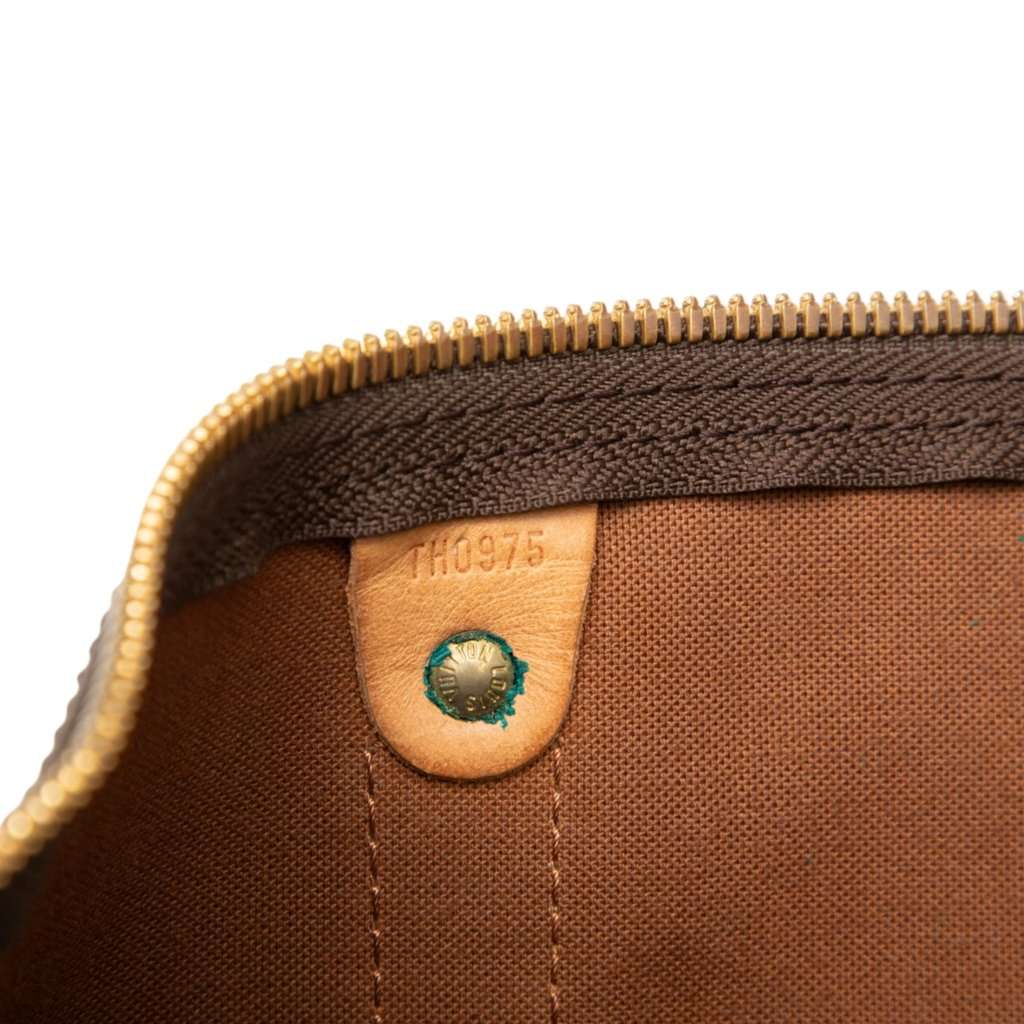 Louis Vuitton Monogram Keepall Bandouliere 55 Brown Good condition - Box View