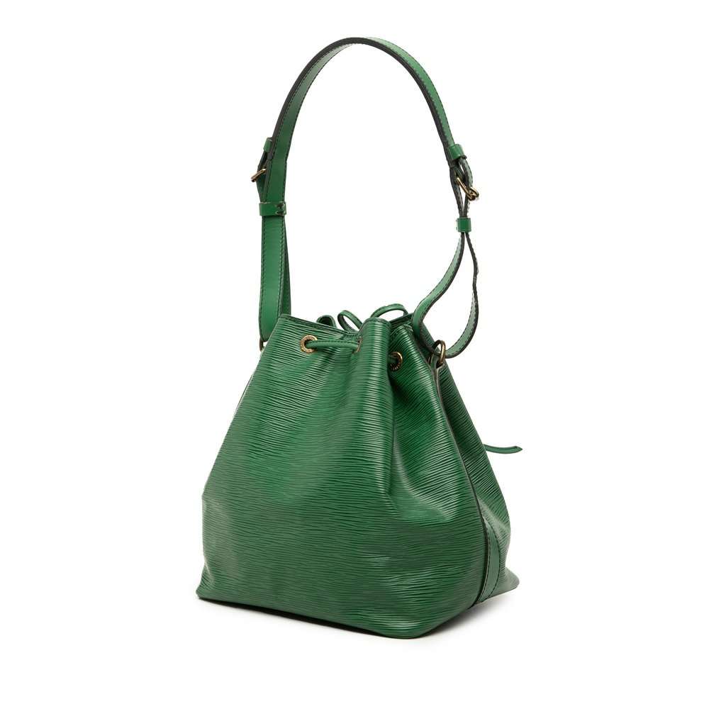 Louis Vuitton Epi Petit Noe Green Leather Very good condition - Back View