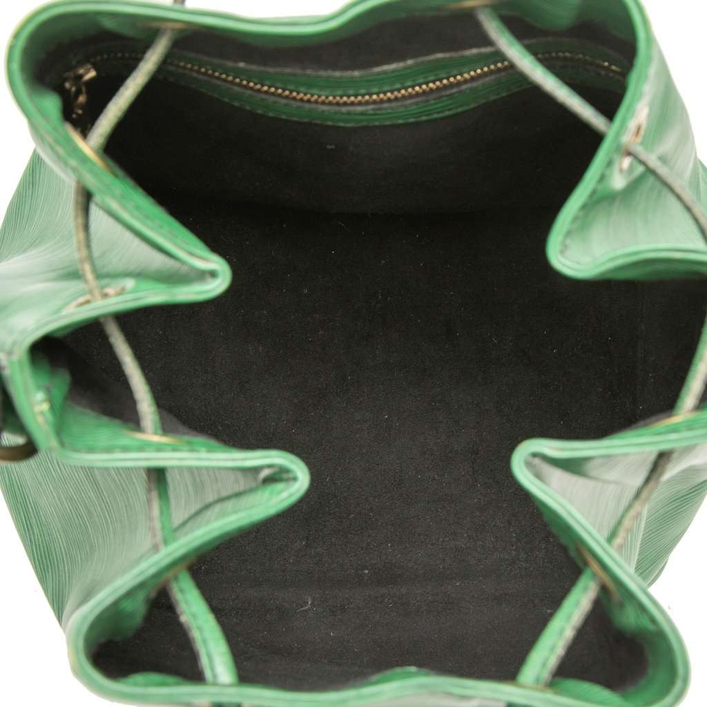 Louis Vuitton Epi Petit Noe Green Leather Very good condition - Model View