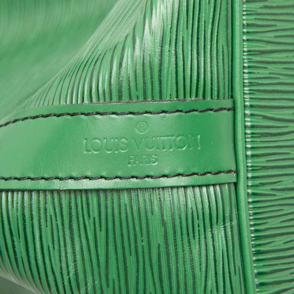 Louis Vuitton Epi Petit Noe Green Leather Very good condition - Box View