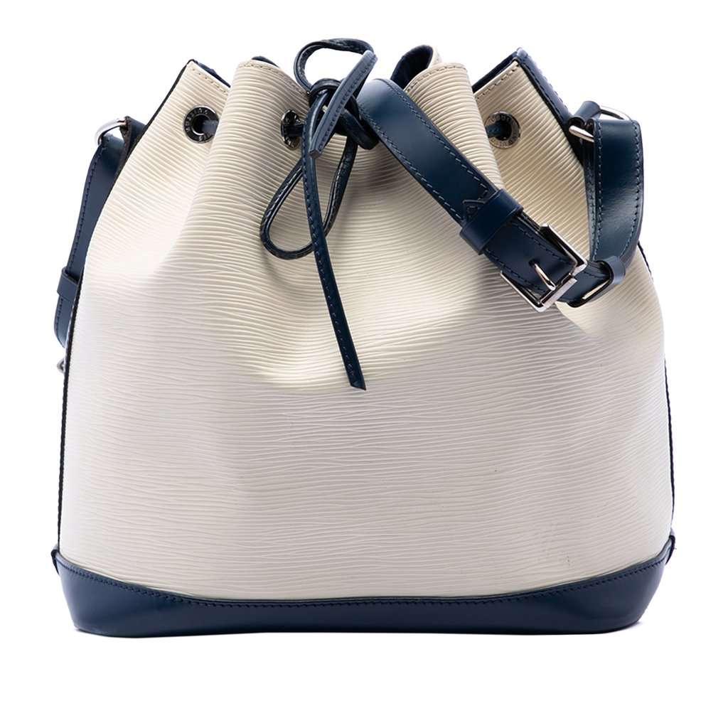 Louis Vuitton Epi Bicolor Petit Noe White Leather Very good condition - Front View