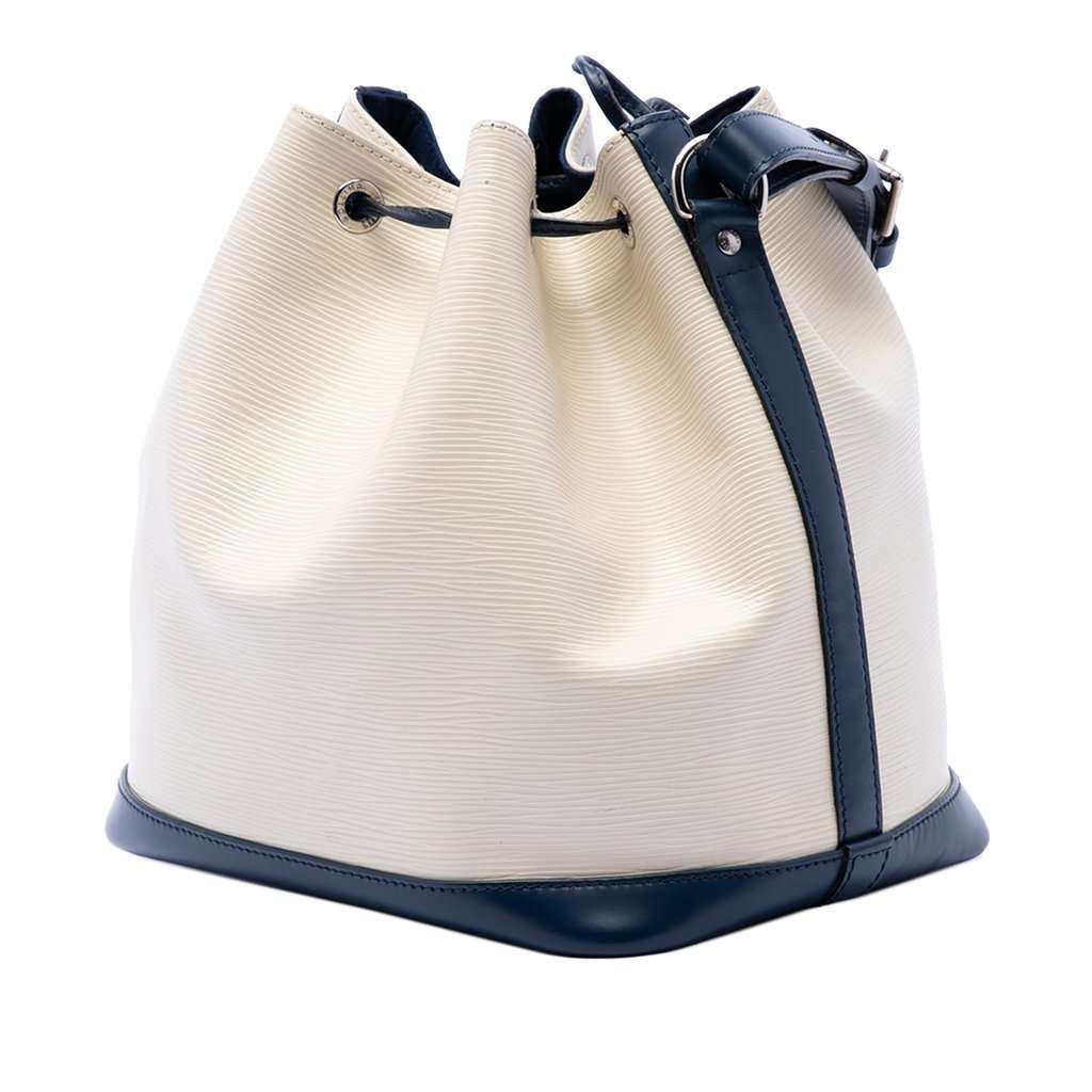 Louis Vuitton Epi Bicolor Petit Noe White Leather Very good condition - Back View