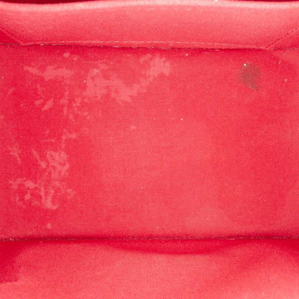 Louis Vuitton Monogram Vernis Alma BB Red Leather Very good condition - Model View