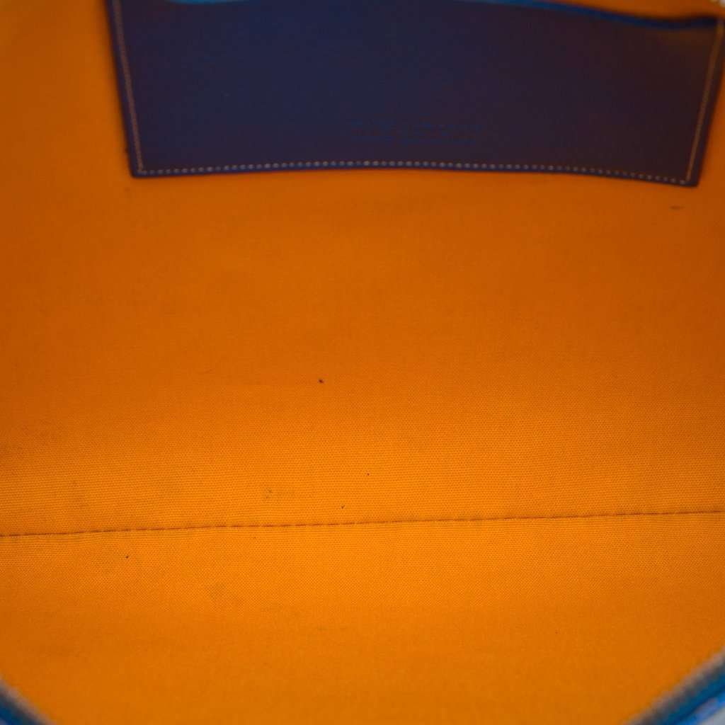 Goyard Goyardine Senat MM Blue Very good - Model View