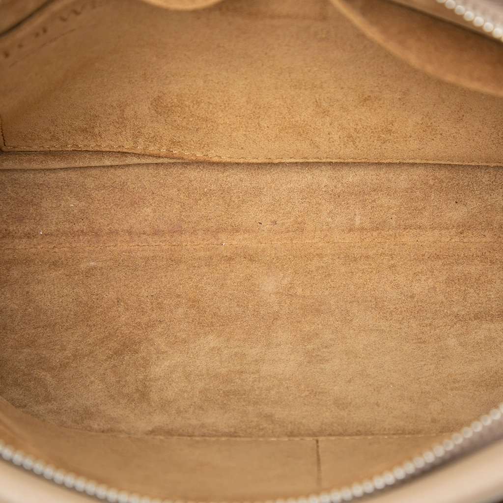 LOEWE Small Grained Calfskin Missy Satchel Beige Leather Very good condition - Model View
