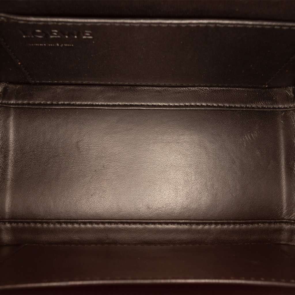 Loewe Small Leather Tokyo Postal Top Handle Bag Orange Leather Very good condition - Box View