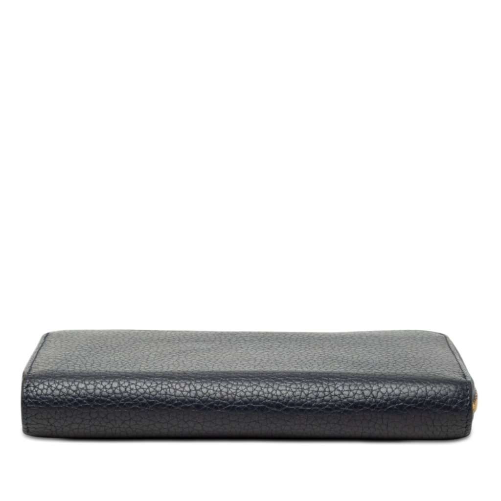 Louis Vuitton Taurillon Portefeuille Comet Long Wallet Blue Leather Very good - Inside View