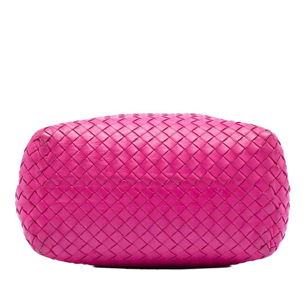 Bottega Veneta Nappa Intrecciato Tote Pink Leather Very good condition - Inside View