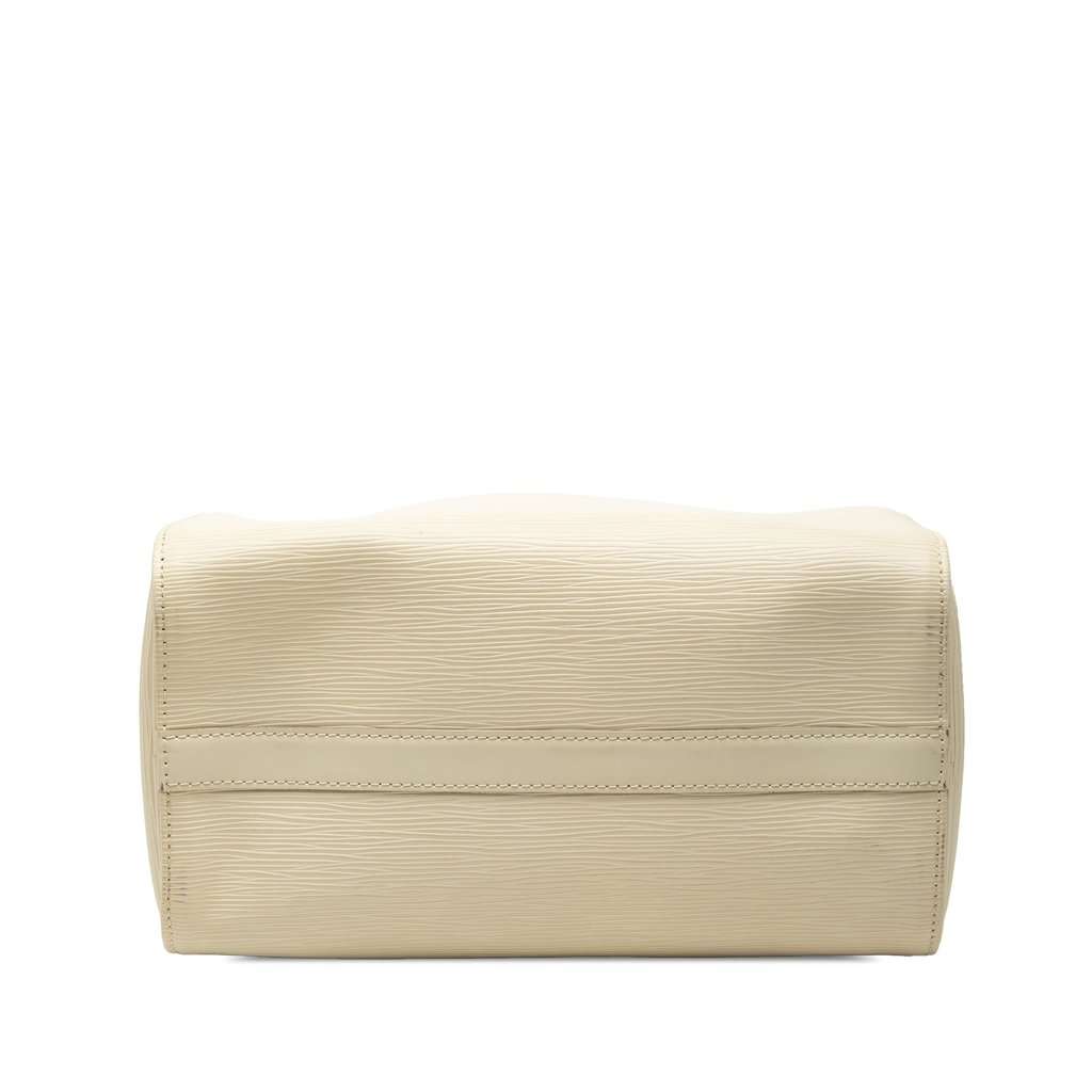 Louis Vuitton Epi Speedy 30 White Leather Very good condition - Inside View