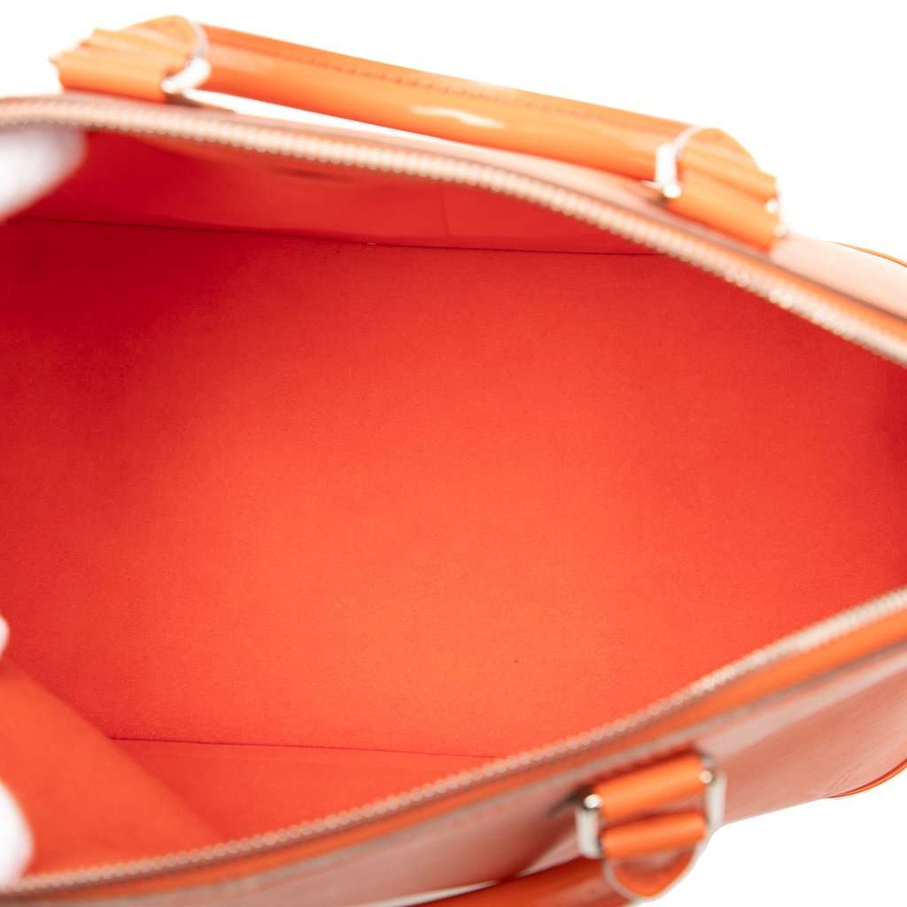 Louis Vuitton Epi Alma MM Orange Leather Very good condition - Model View