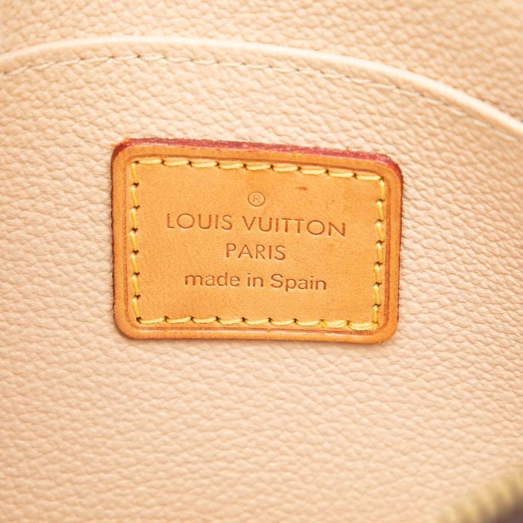 Louis Vuitton Monogram Cosmetic Pouch PM Brown Very good condition - Box View
