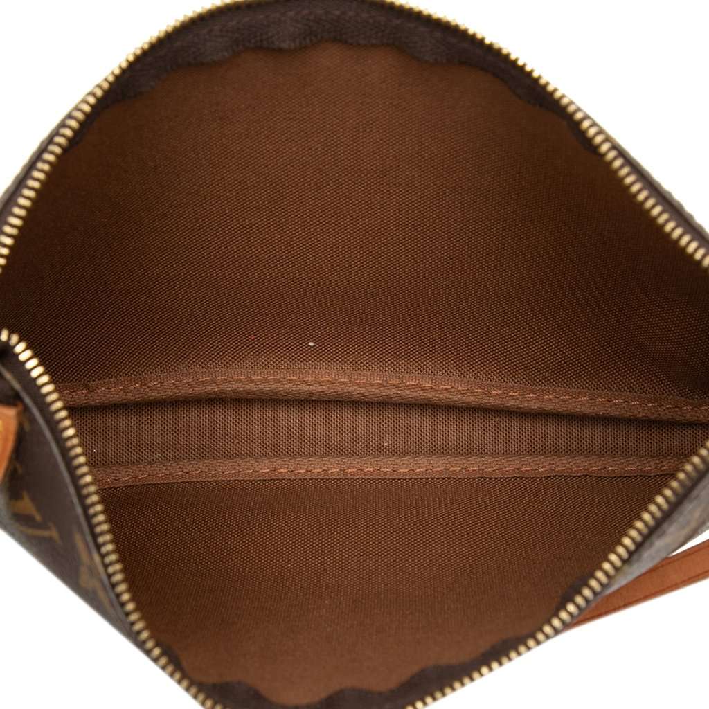 Louis Vuitton Monogram Pochette Accessoires Brown Very good - Model View