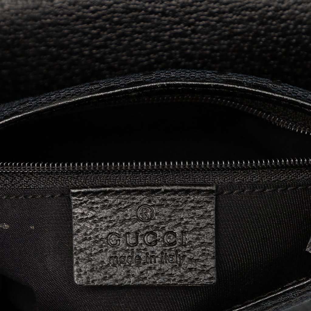 Gucci GG Canvas Belt Bag Black Very good condition - Box View