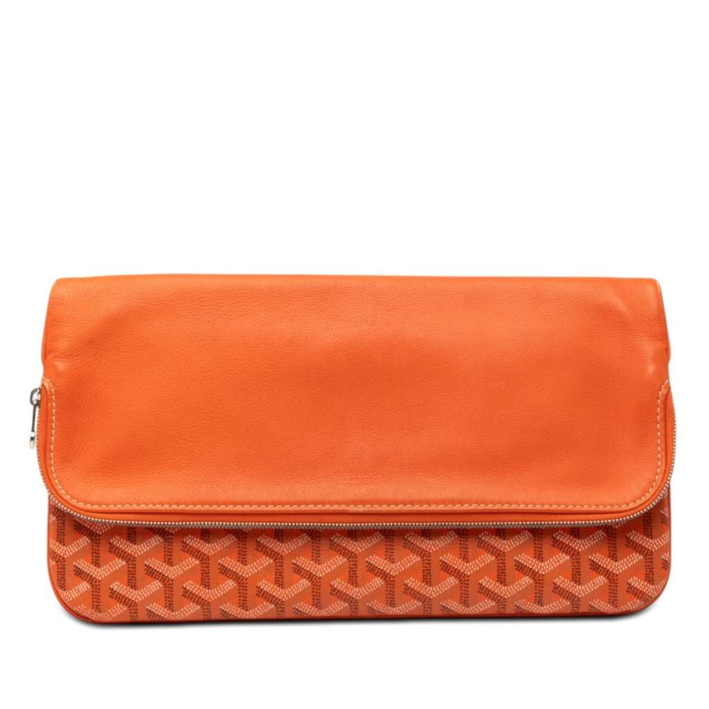 Goyard Goyardine Sainte Marie MM Orange Very good - Front View
