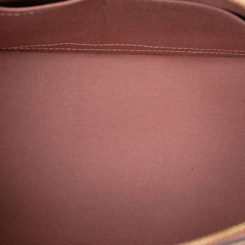 Louis Vuitton Monogram Vernis Alma PM Brown Leather Very good condition - Model View