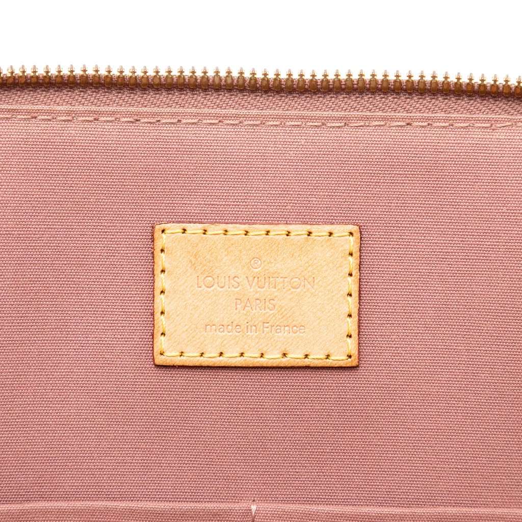 Louis Vuitton Monogram Vernis Alma PM Brown Leather Very good condition - Box View