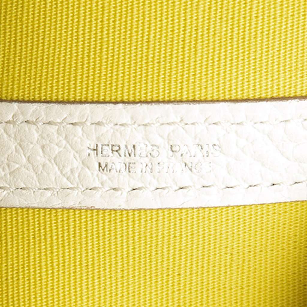 Hermès Toile and Negonda Garden File 28 Yellow Very good - Box View