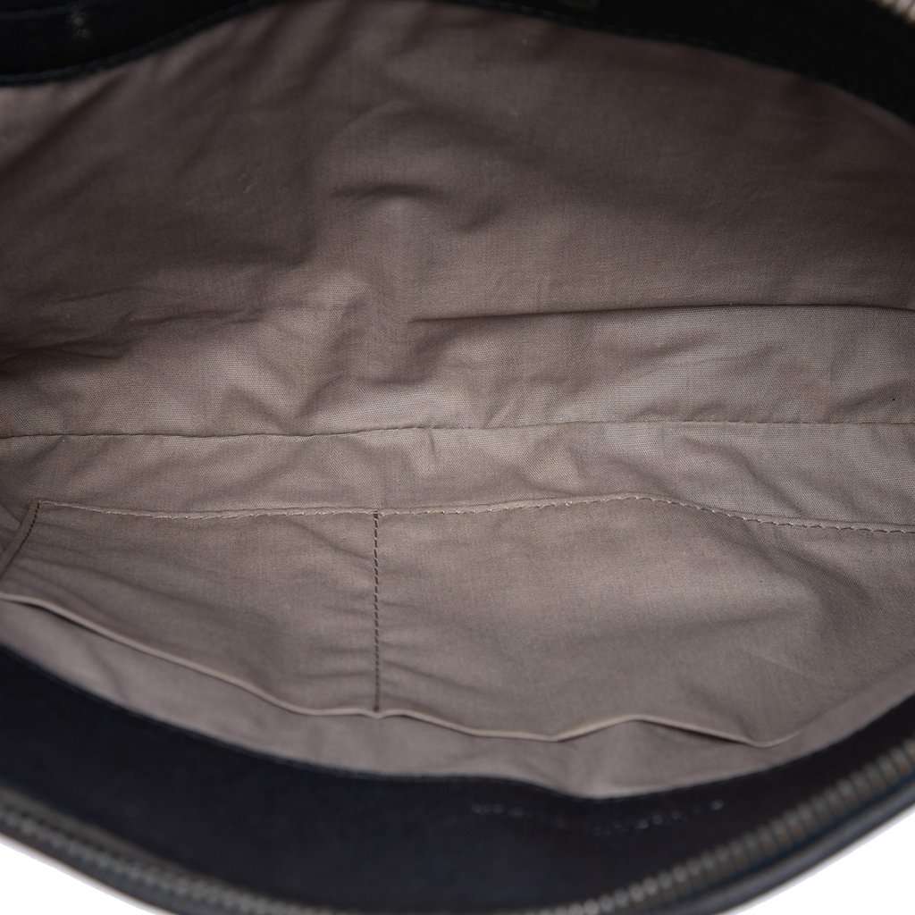 Bottega Veneta Tricolor Nappa Intrecciato Clutch Black Leather Very good condition - Model View