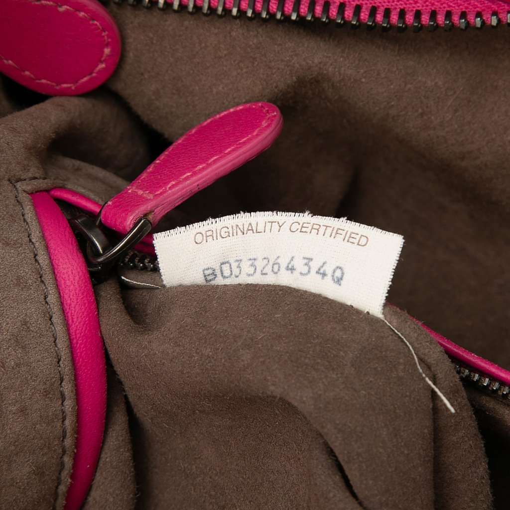 Bottega Veneta Medium Nappa Intrecciato Veneta Hobo Pink Leather Very good condition - Box View