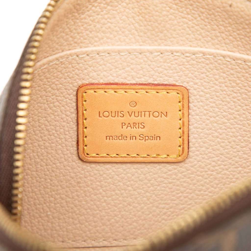 Louis Vuitton Monogram Cosmetic Pouch PM Brown Very good - Box View